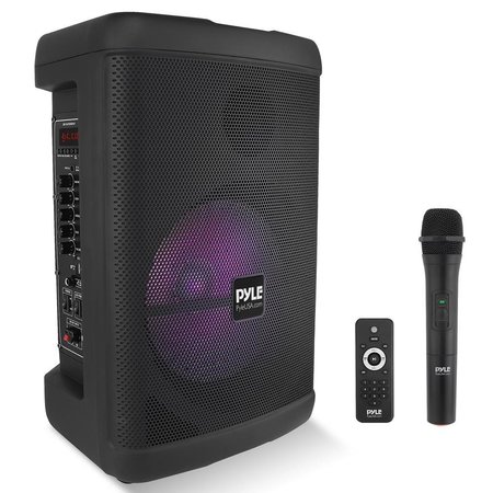 PYLE 12’’ Wireless Portable PA Speaker - Portable PA & Karaoke Party Audio Speaker with Built-in Recharge PPHP1274B